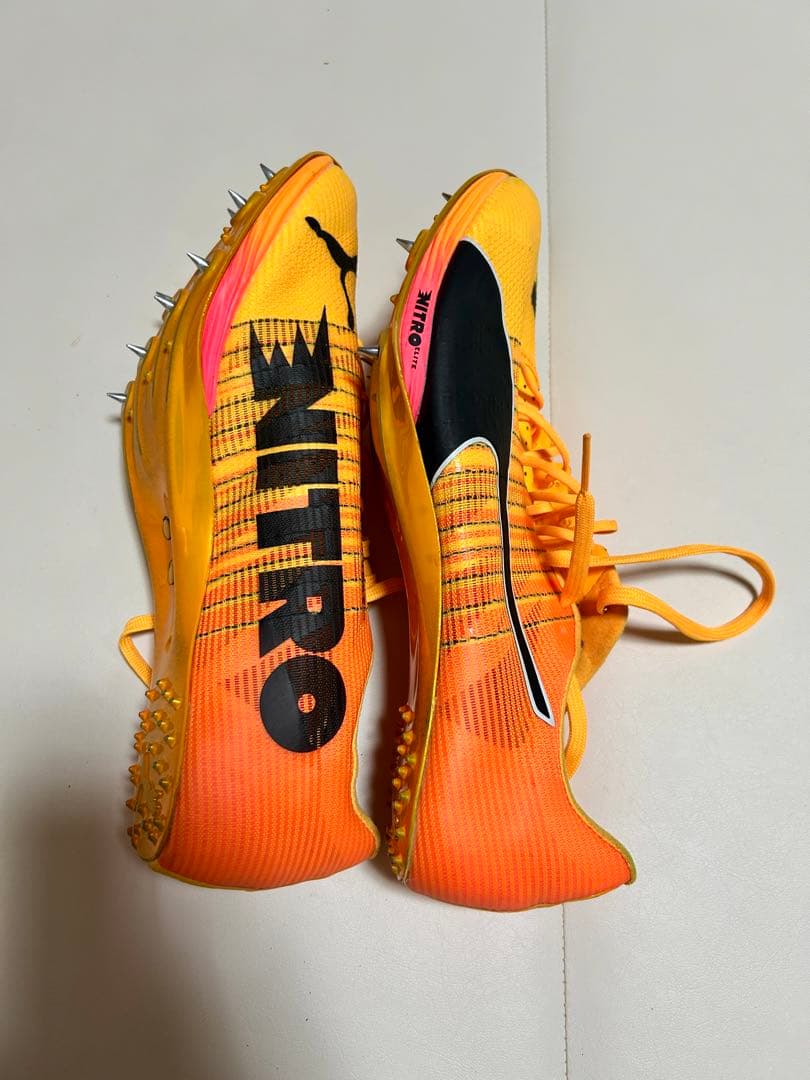 【超美品】PUMA evospeed sprint nitro elite2