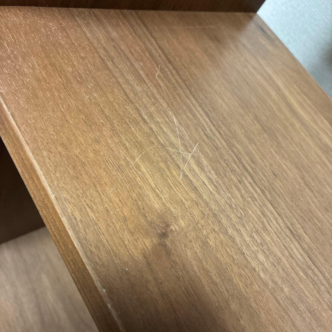 無印良品　スタッキングシェルフ　ウォールナット