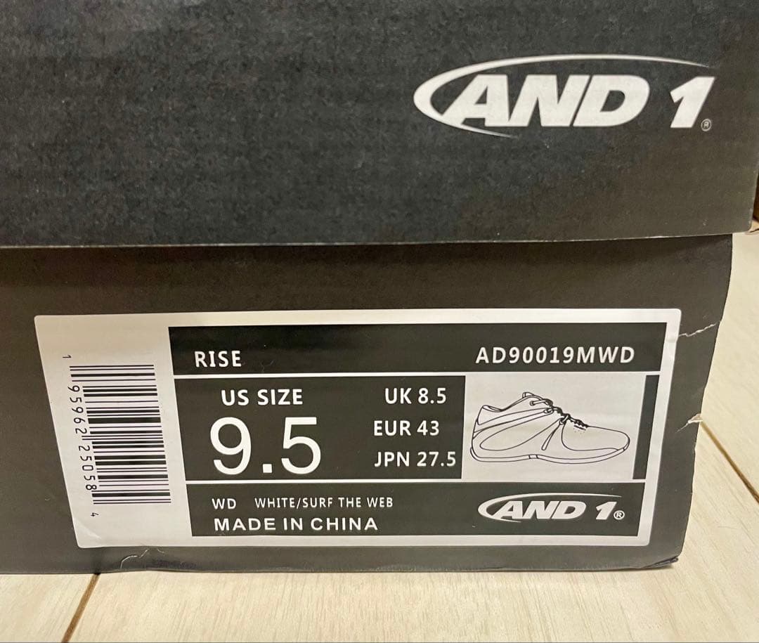 その他 AND1 Rise Mid 27.5cm