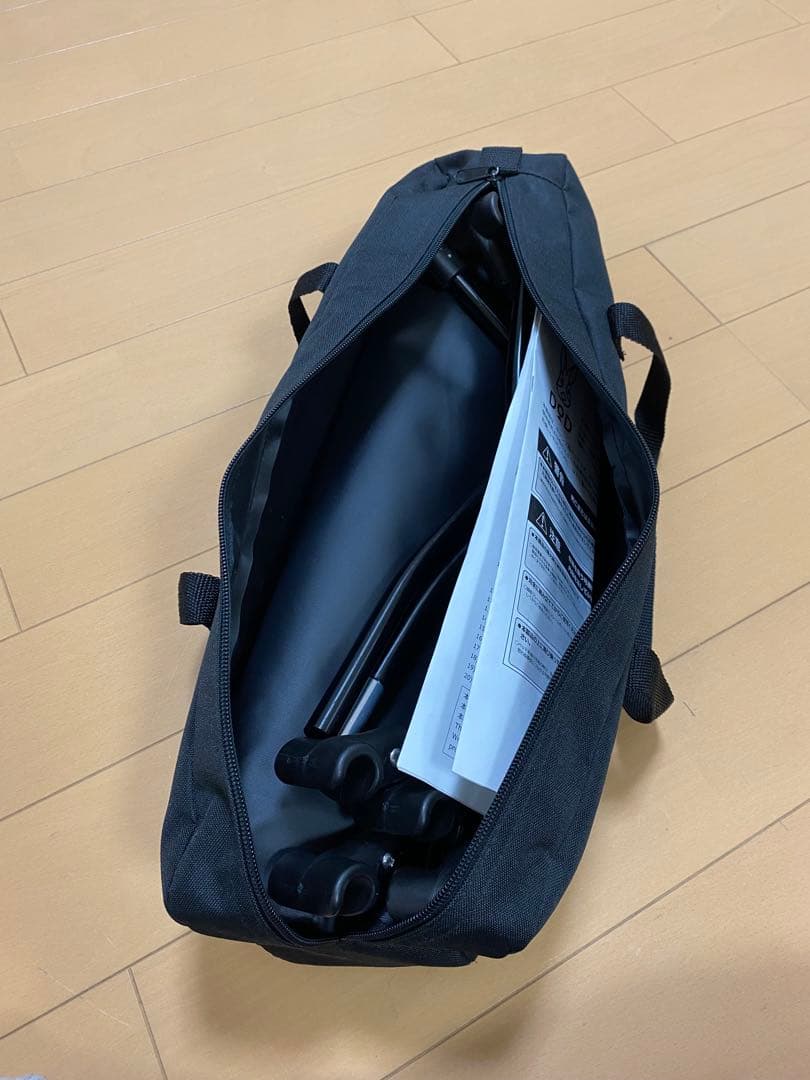 DOD バッグインベッド　ブラック コット