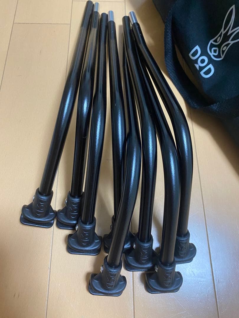 DOD バッグインベッド　ブラック コット