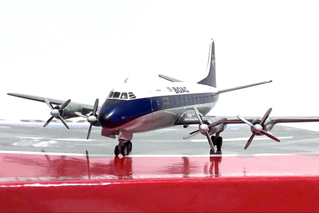 航空機・ヘリコプター herpa 1/200 Vickers Viscount 700 BOAC