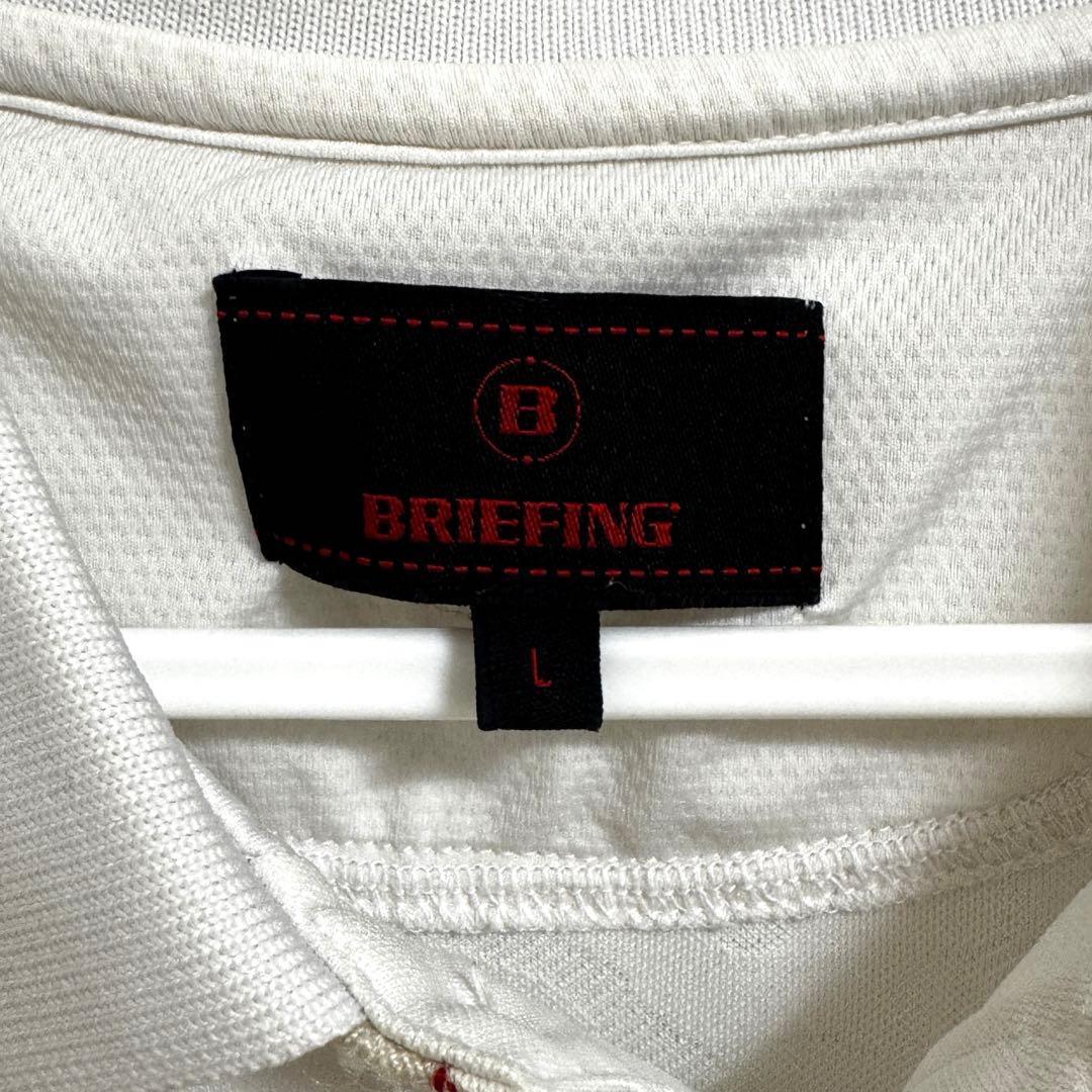 BRIEFING ゴルフ ポロシャツ メンズ Ｌ 半袖
