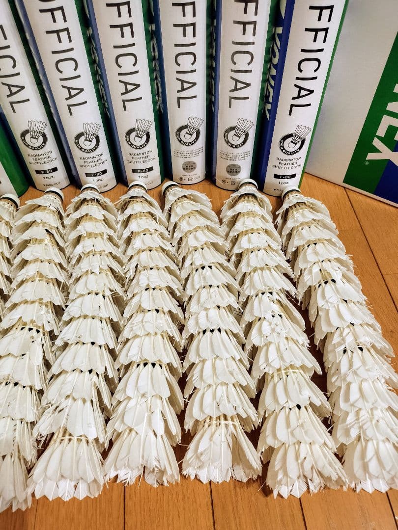 中古　YONEX NEW OFFICIAL バドミントンシャトル 120個入り