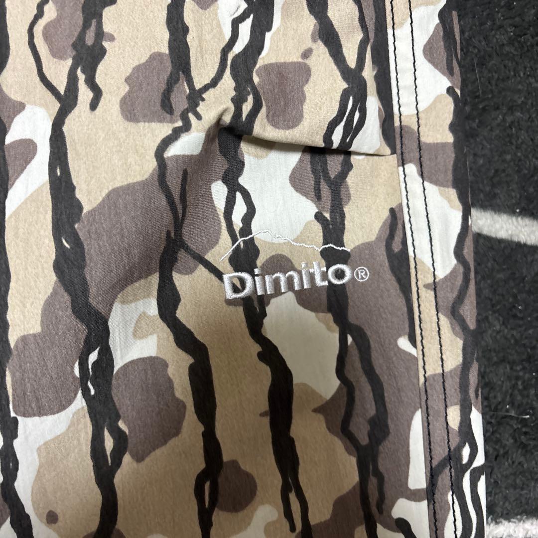 Dimito カモフラ柄 スノーボードウェア Lサイズ