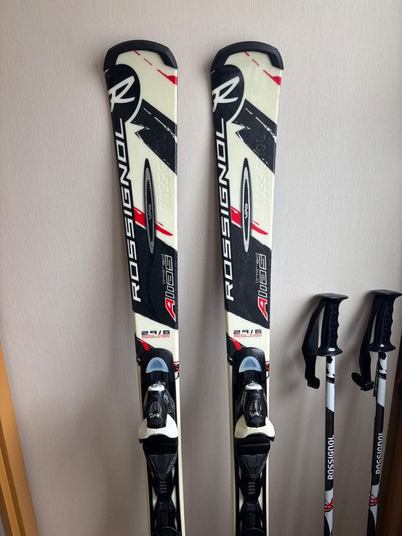 ROSSIGNOL A74スキーとポールセット