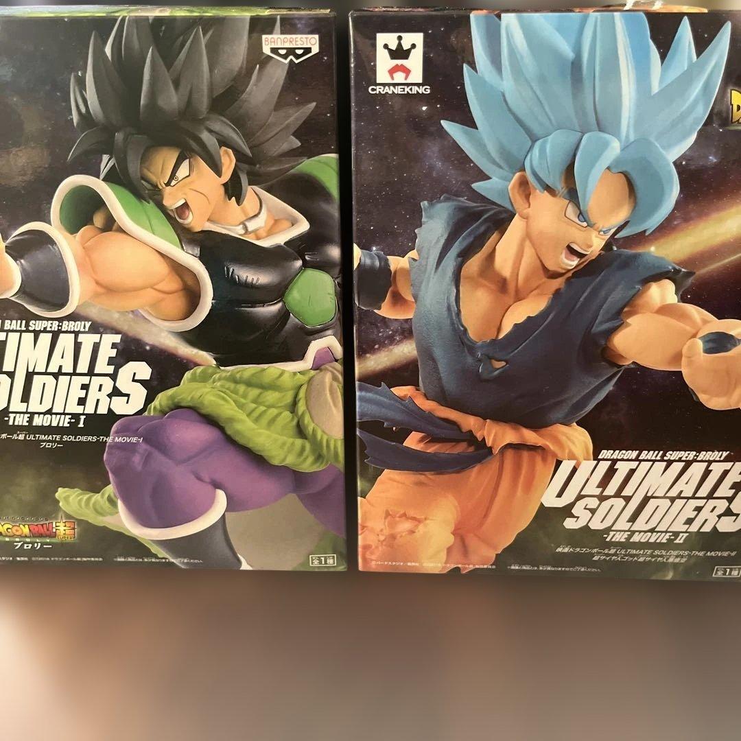 ドラゴンボール超ブロリー編フィギュア➕特典セット（Blu-ray映画付）