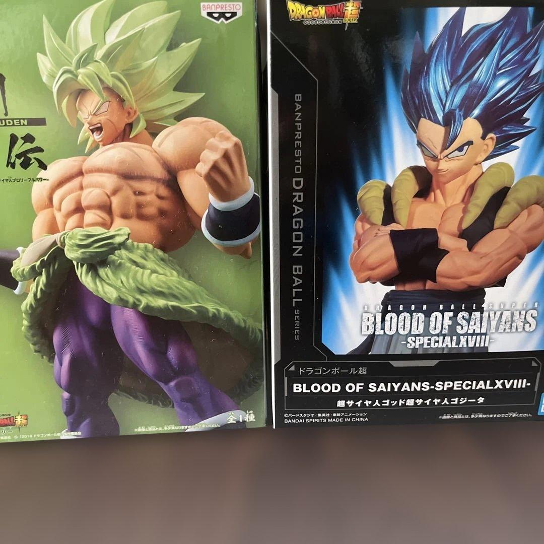 ドラゴンボール超ブロリー編フィギュア➕特典セット（Blu-ray映画付）