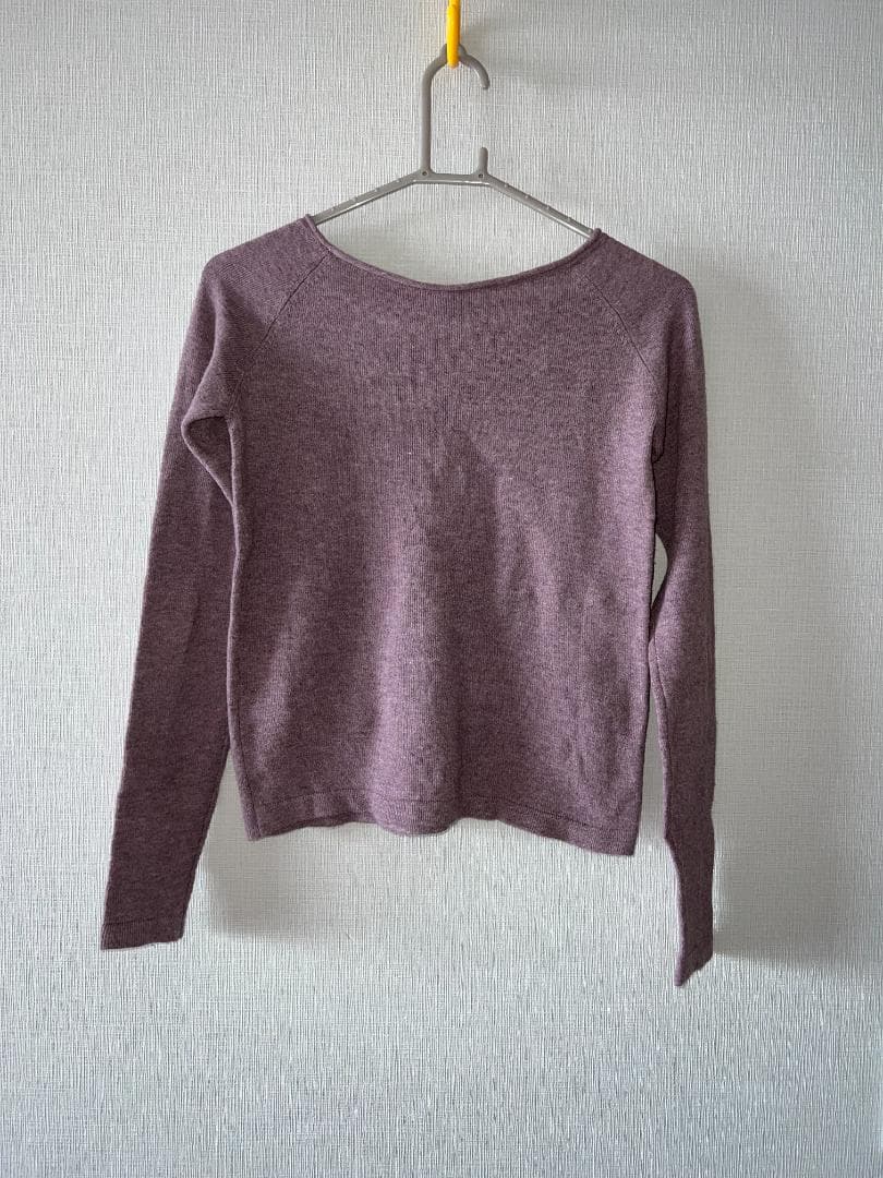 中古Chacottチャコット　バレエ　ニットトップ　M