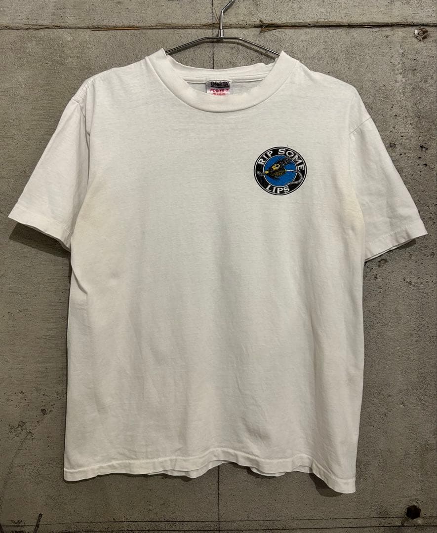 90s vintage ONEITA 釣り fishing Tシャツ Lサイズ