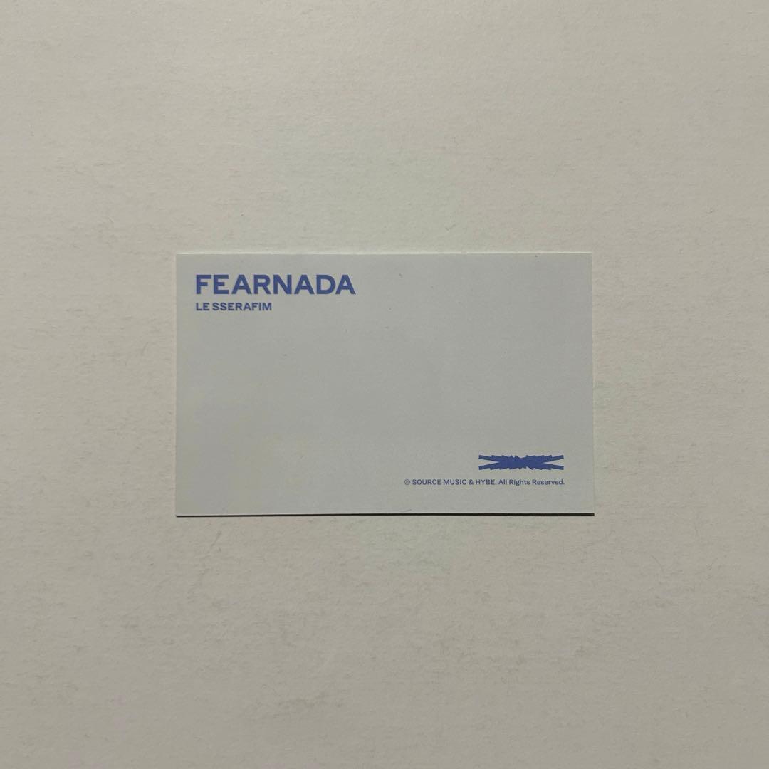LE SSERAFIM ルセラフィム FEARNADA グッズ トートバッグ