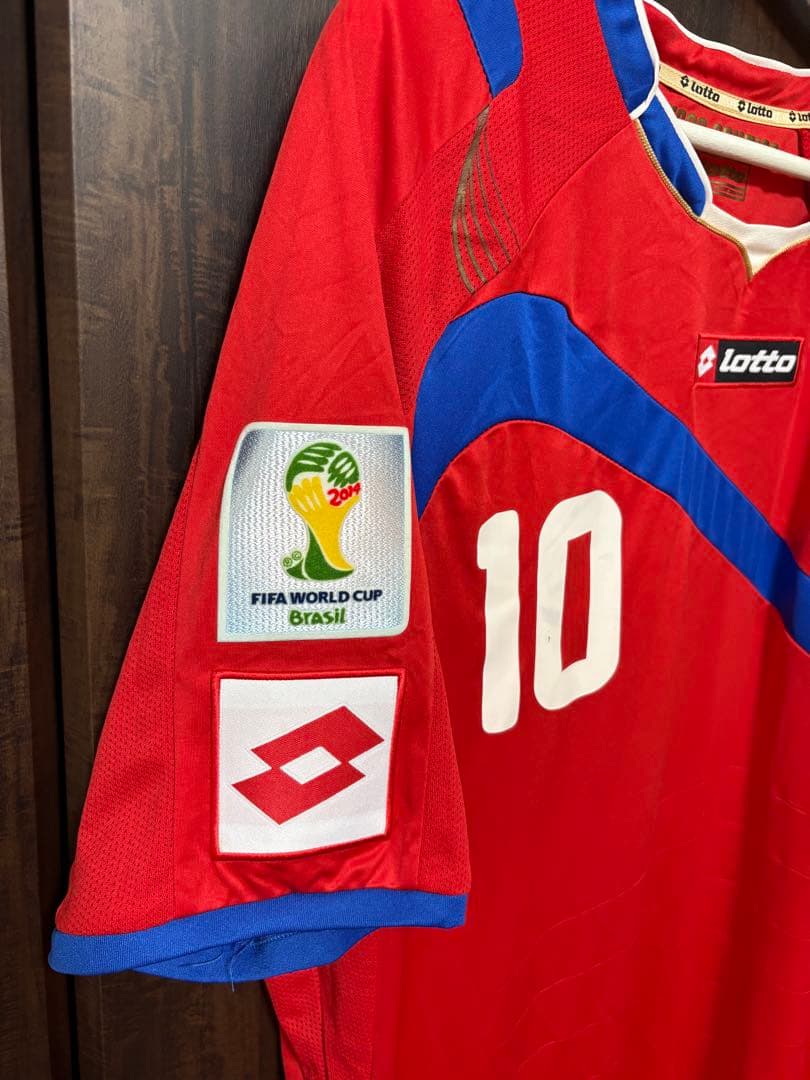 コスタリカ代表 ブライアン・ルイス #10 ユニフォーム 2014ブラジルW杯