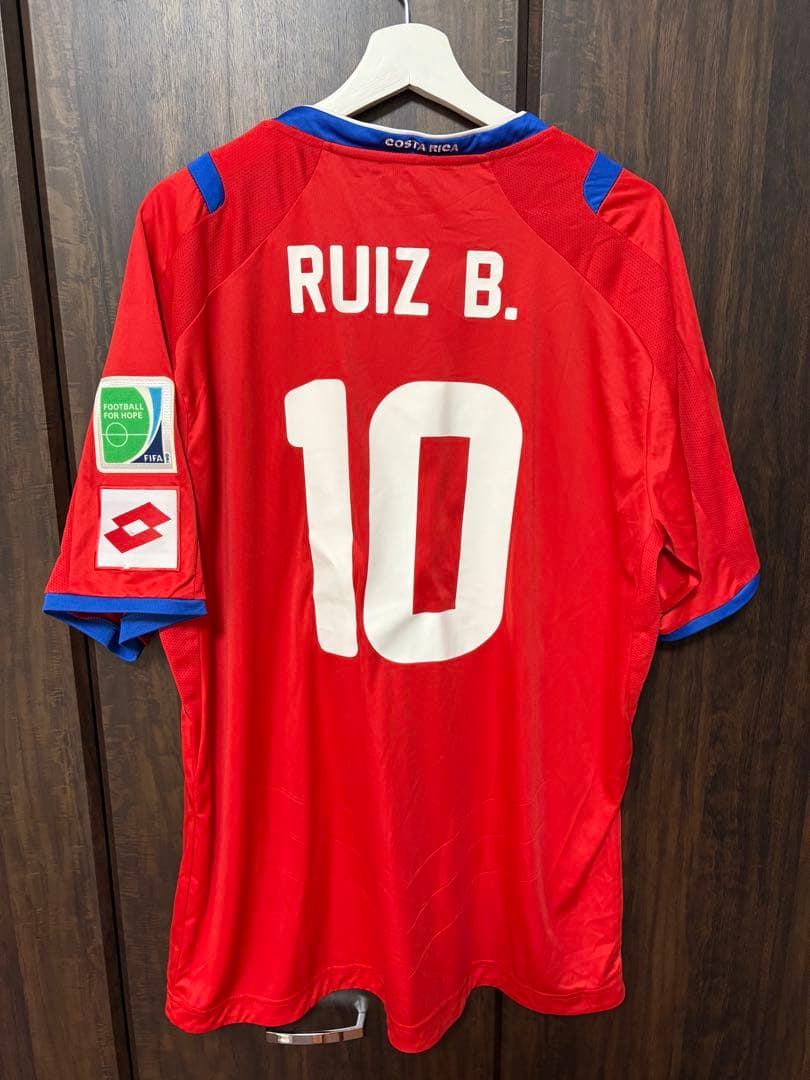 コスタリカ代表 ブライアン・ルイス #10 ユニフォーム 2014ブラジルW杯