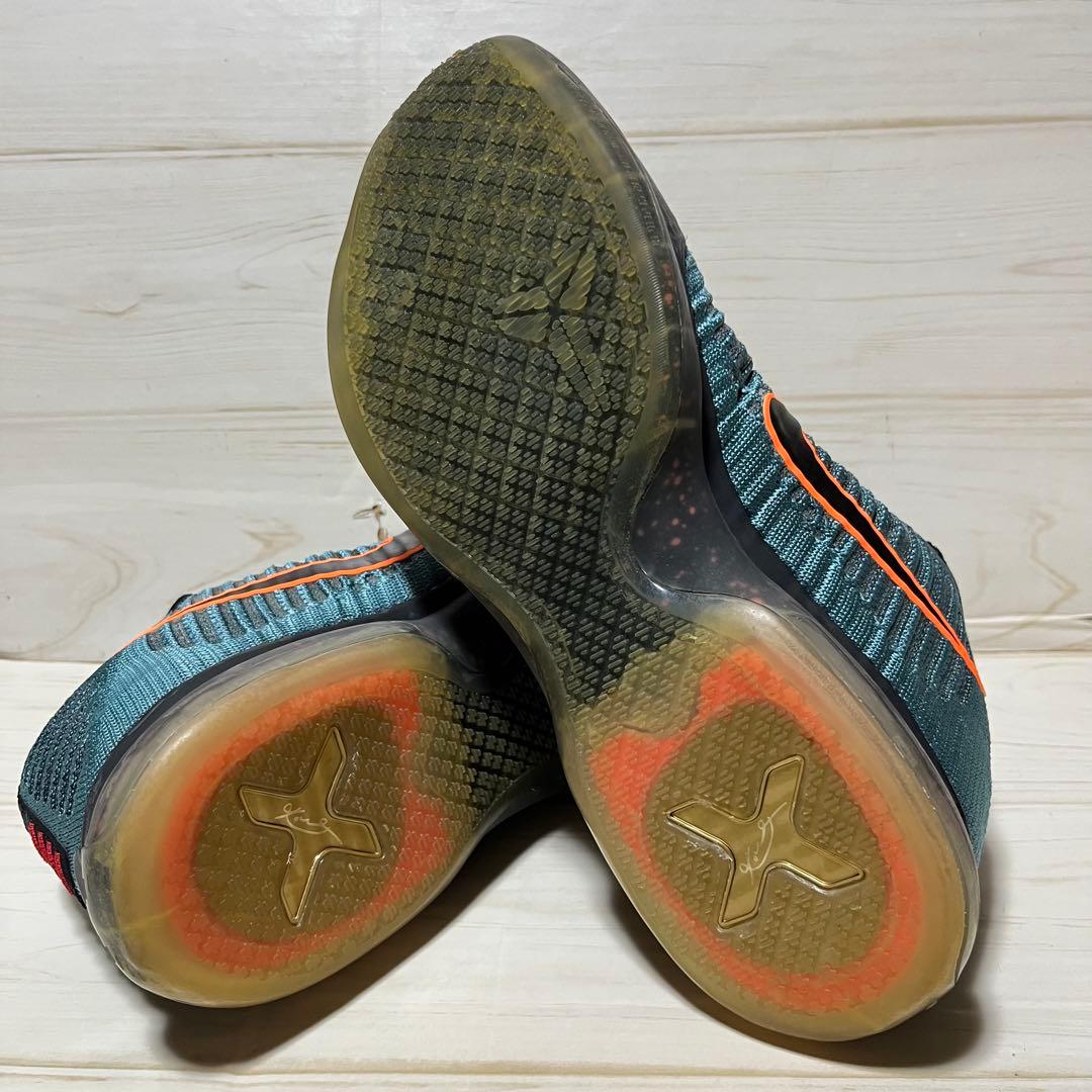nike KOBE ナイキ コービー 10 エリート 黒×緑系 27.5 美品