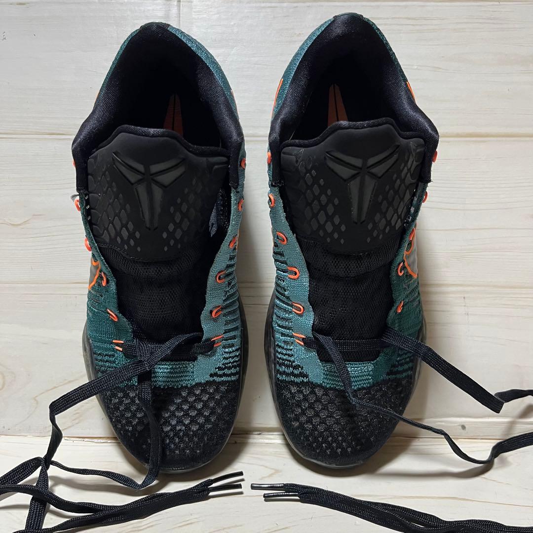 nike KOBE ナイキ コービー 10 エリート 黒×緑系 27.5 美品