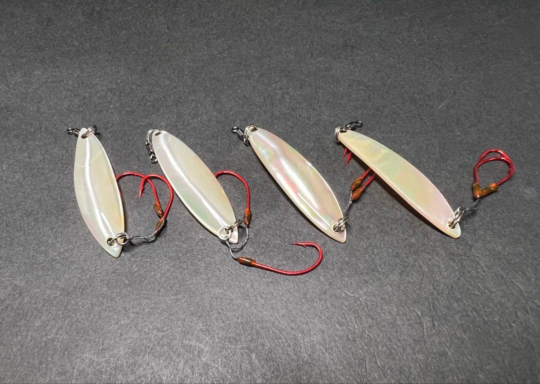 Kinme　シェルスプーン夜光貝4点セット　レイクトローリング