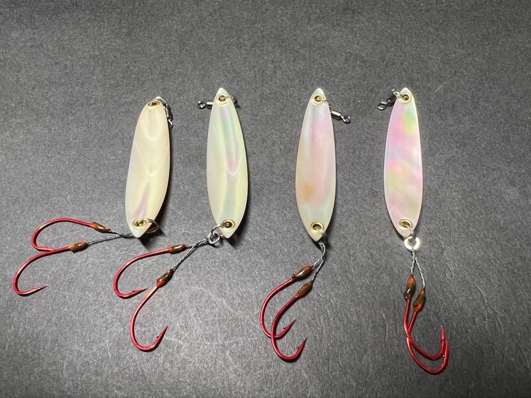 Kinme　シェルスプーン夜光貝4点セット　レイクトローリング