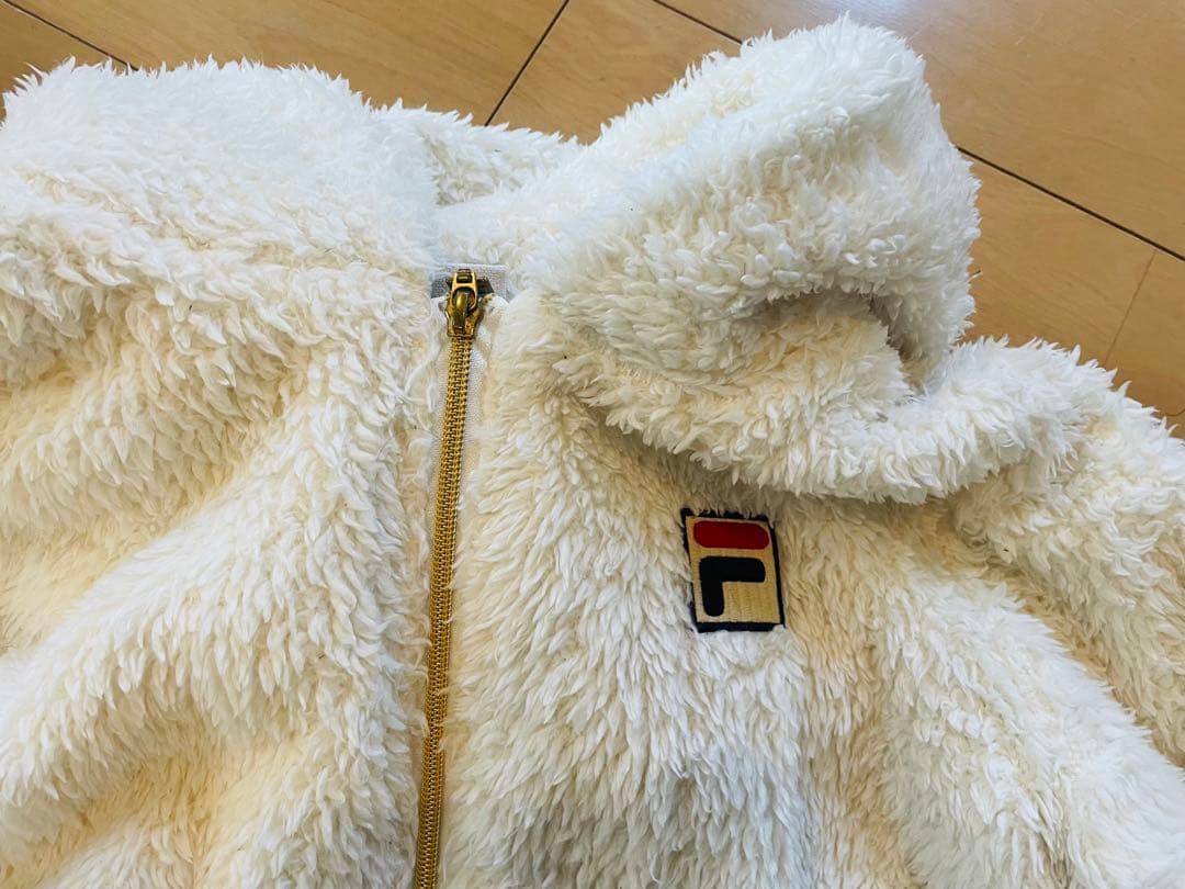 FILA フィラ　テニス　ふわふわ　ジャケット　レディース　L