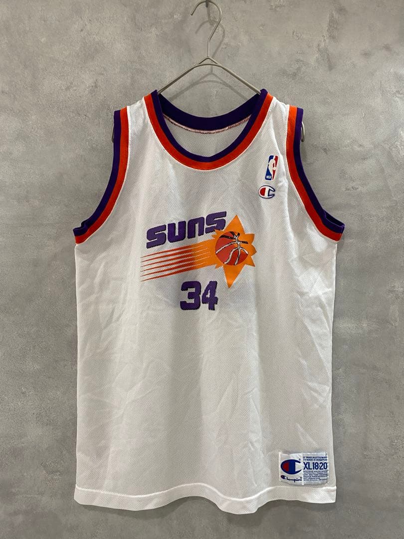 90s Champion NBA サンズ ゲームシャツ ユニフォーム メッシュ