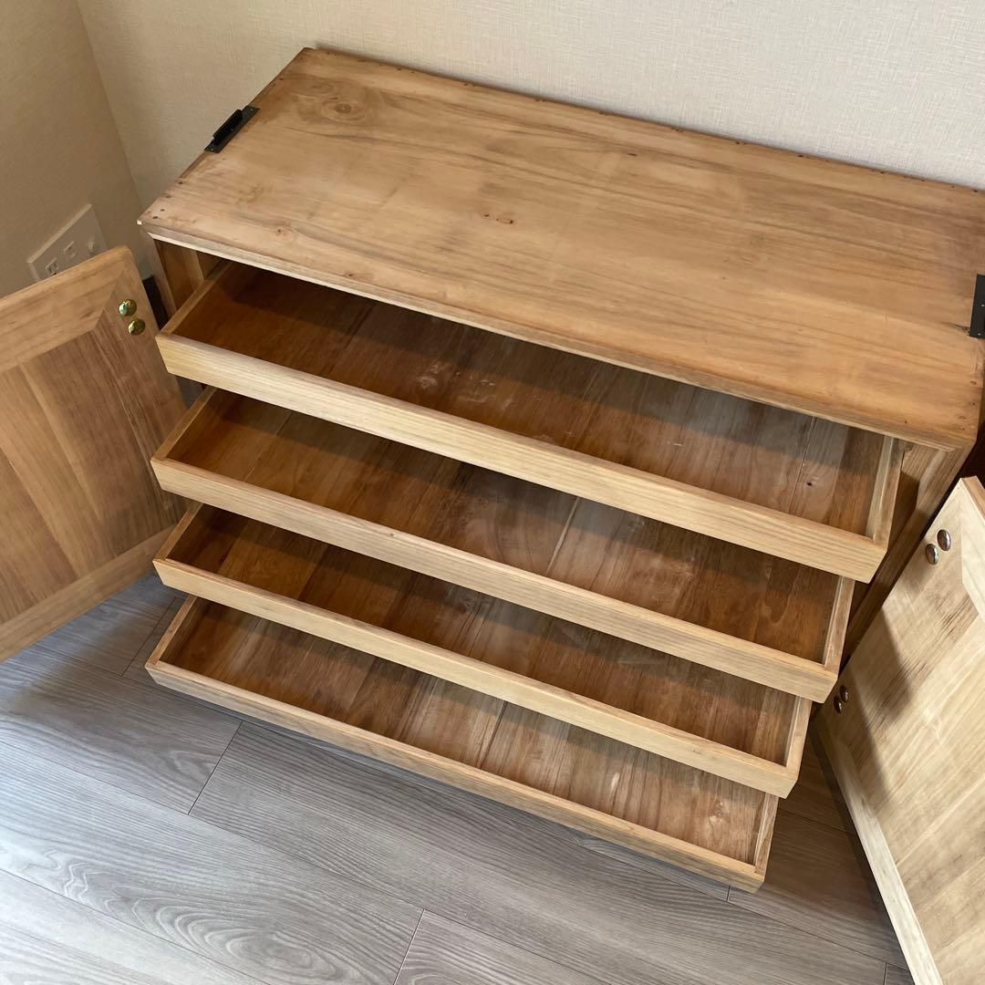 39)桐箪笥　アンティーク　チェスト　和箪笥　着物　古家具