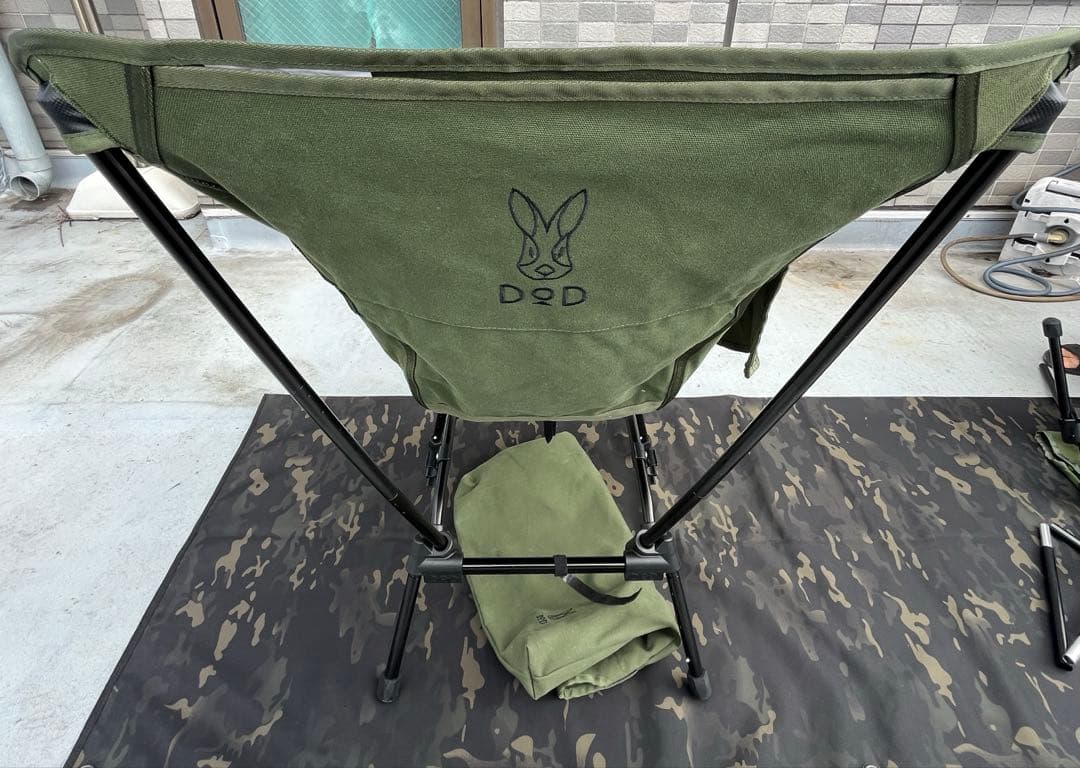 DoD スゴイッス　カーキ　2脚セット　②