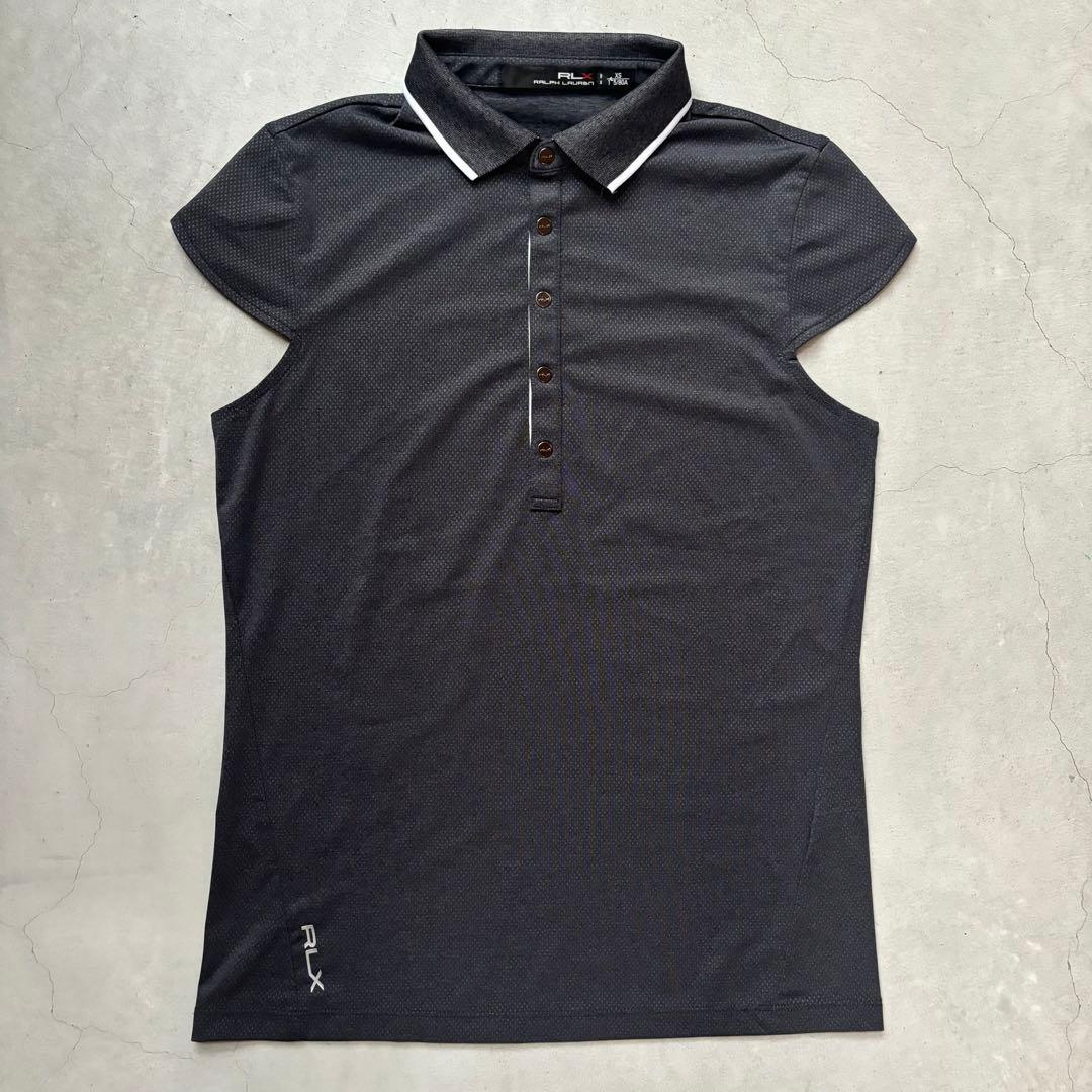【極美品】RLX ラルフローレン 半袖ポロシャツ グレー XS 小さいサイズ