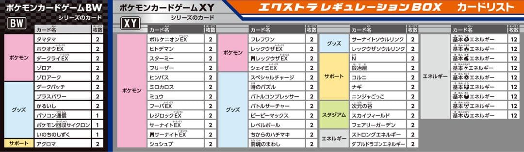 ポケモンカードゲーム エクストラレギュレーションBOX 新品未開封シュリンク付き