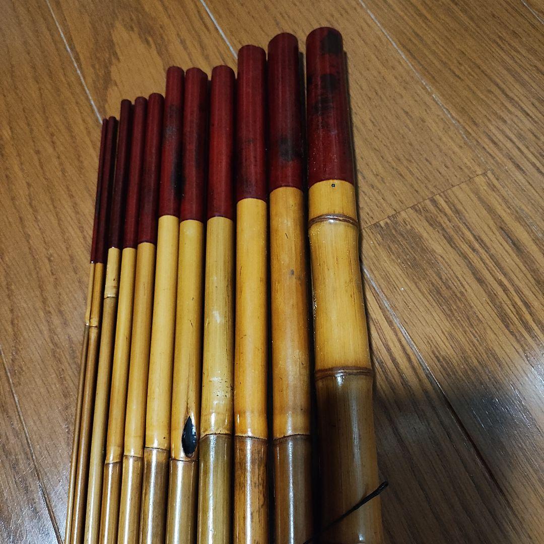 江戸和竿　竹竿　釣竿　12継