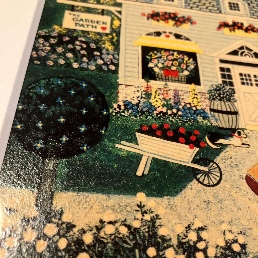 ジェーンウースタースコット　花畑の中で