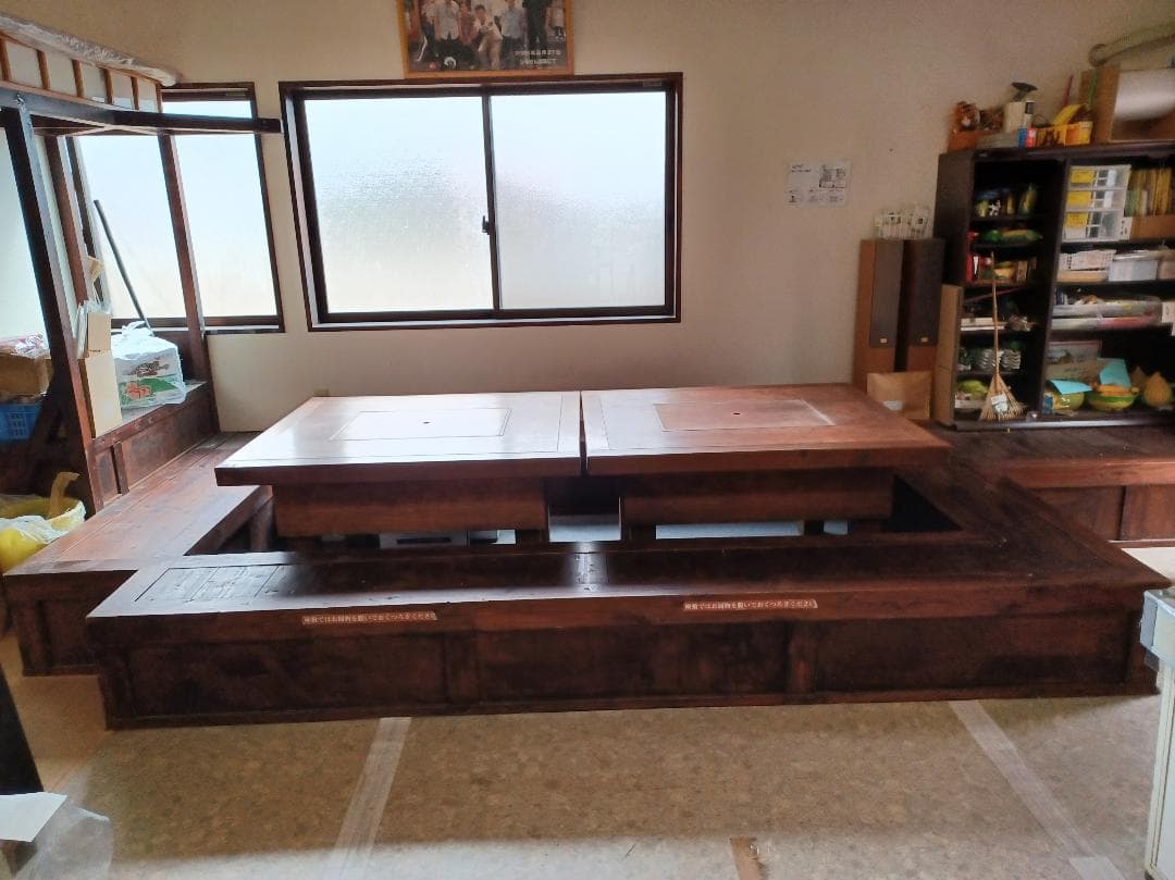★美品★店舗用★囲炉裏テーブル★いろり★座卓★和テーブル★座敷テーブル★★和家具