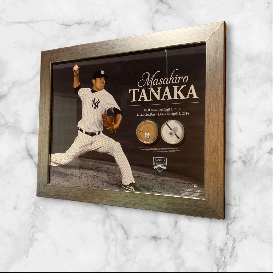 田中将大 メジャーリーグ　記念プレート MLB デビュー記念　野球