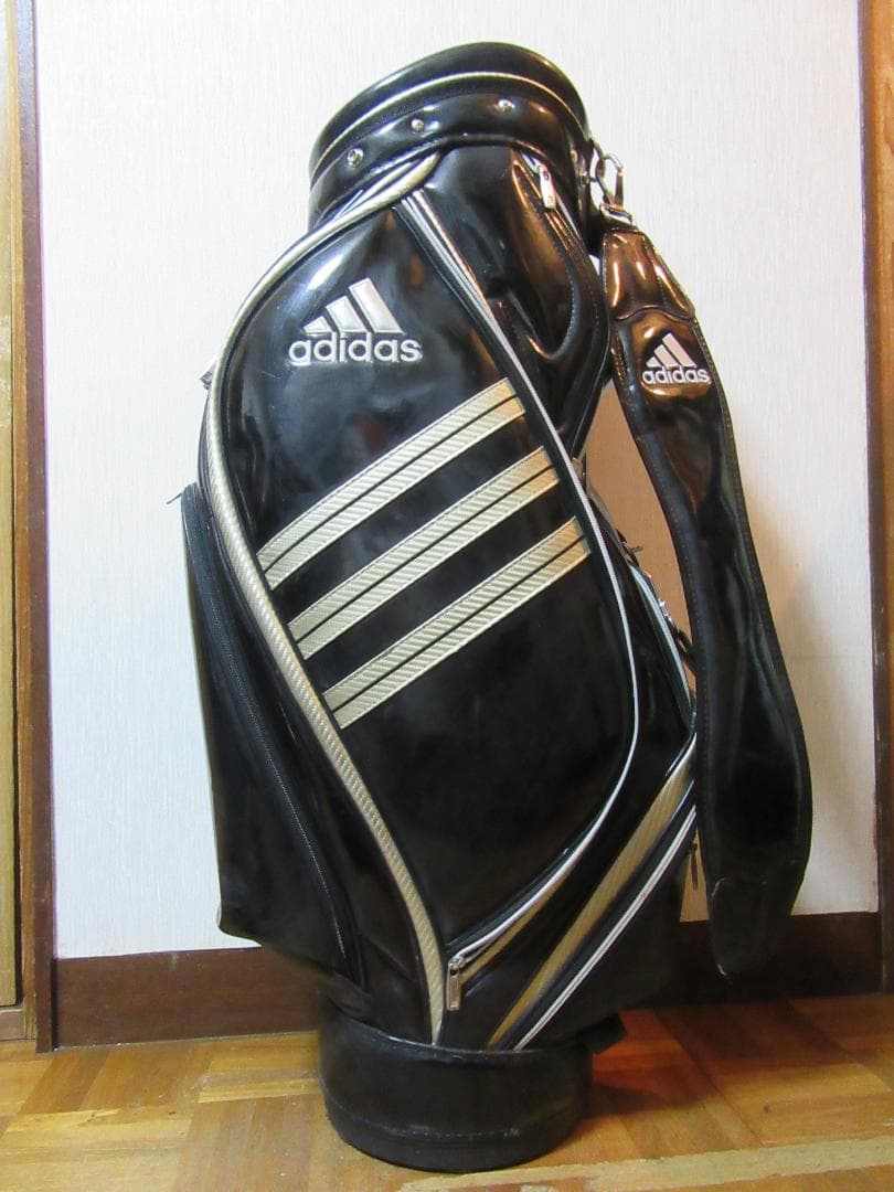★☆★アディダス★adidas★キャディ-バック★黒★④★☆★