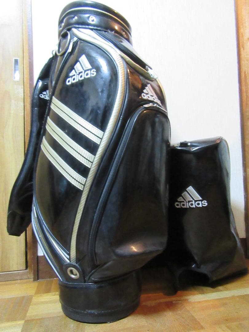 ★☆★アディダス★adidas★キャディ-バック★黒★④★☆★