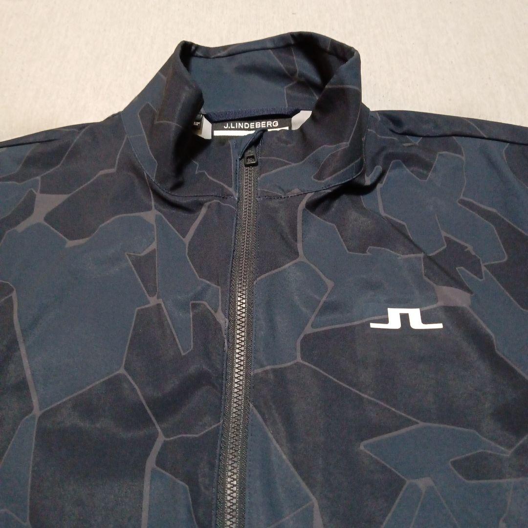 J.リンドバーグ ゴルフ 軽量 ストレッチ 防風 長袖 ジャケット ブルゾン