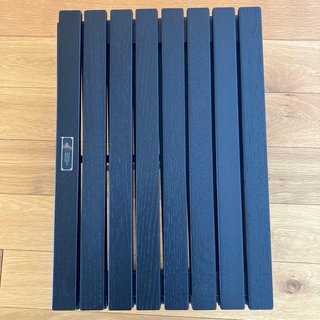 ANOBA BLACK EDITION ウッドラック2段 アノバ　ラック