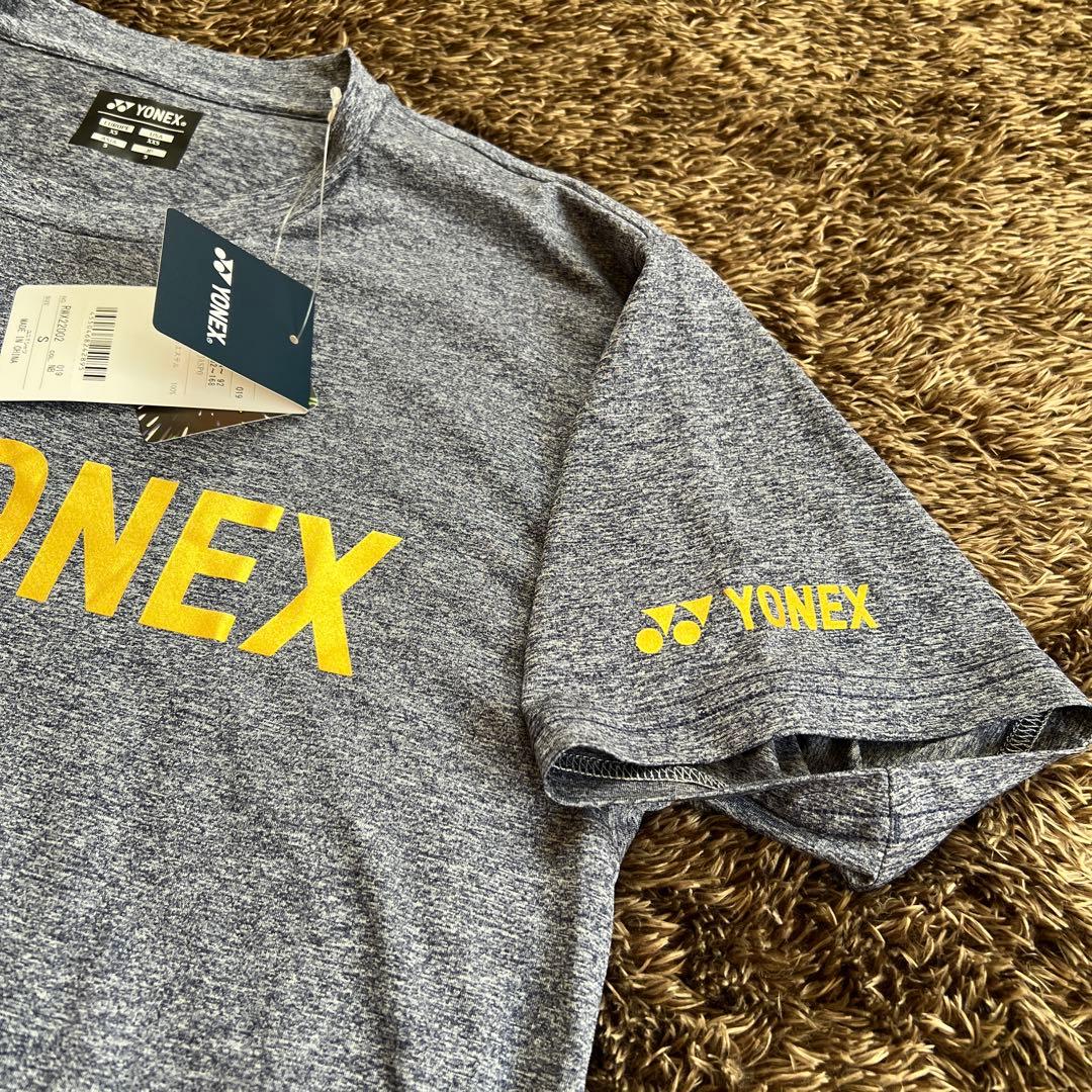 新品未使用タグ付き　YONEX ヨネックス　テニスウェア　半袖Tシャツ　ロゴ入り