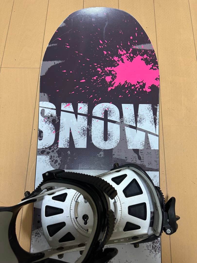 スノーボード SLQ 152cm ビンディング　NAKED S/M セット