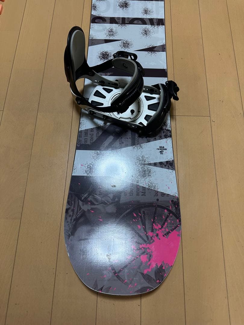 スノーボード SLQ 152cm ビンディング　NAKED S/M セット