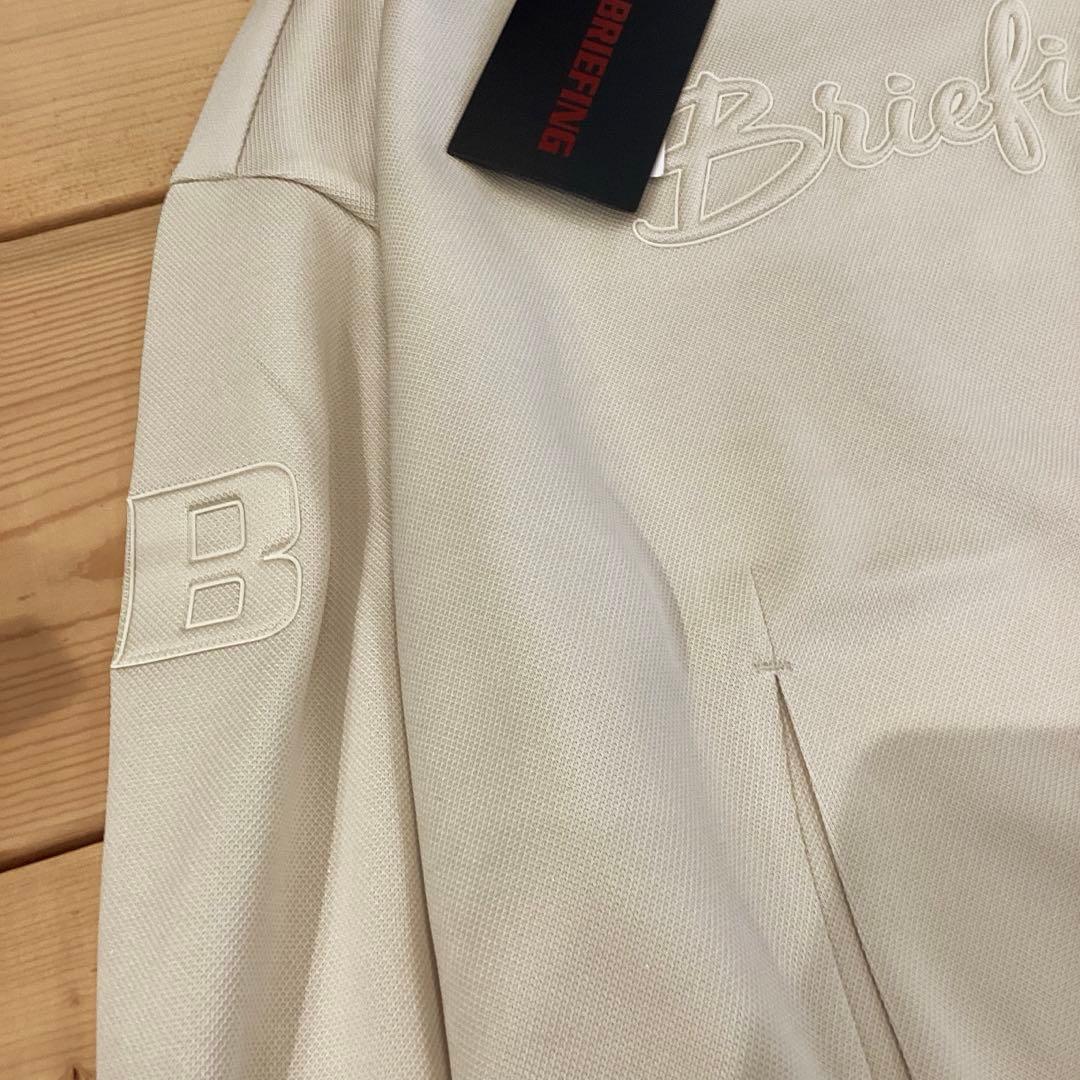 BRIEFING 新品　STITCHED 3D LOGO CREWNECK S