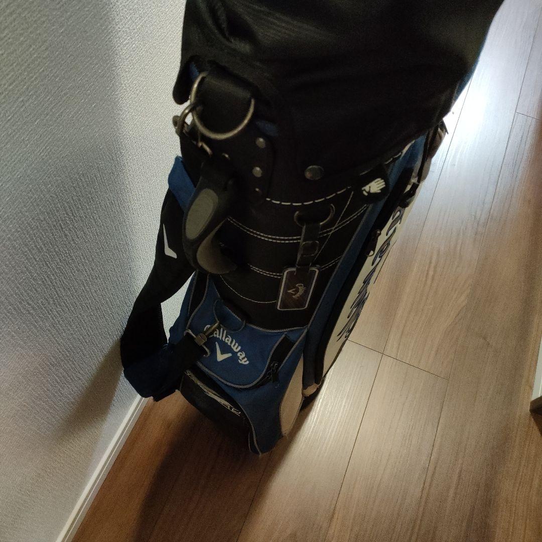 Callaway WARBIRD フルセット キャディバッグ ブラック/ブルー