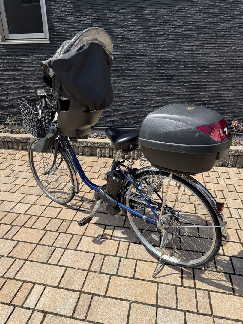 【目黒本町 引取り限定】Panasonic電動アシスト自転車 チャイルドシート付