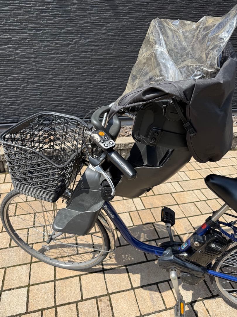 【目黒本町 引取り限定】Panasonic電動アシスト自転車 チャイルドシート付