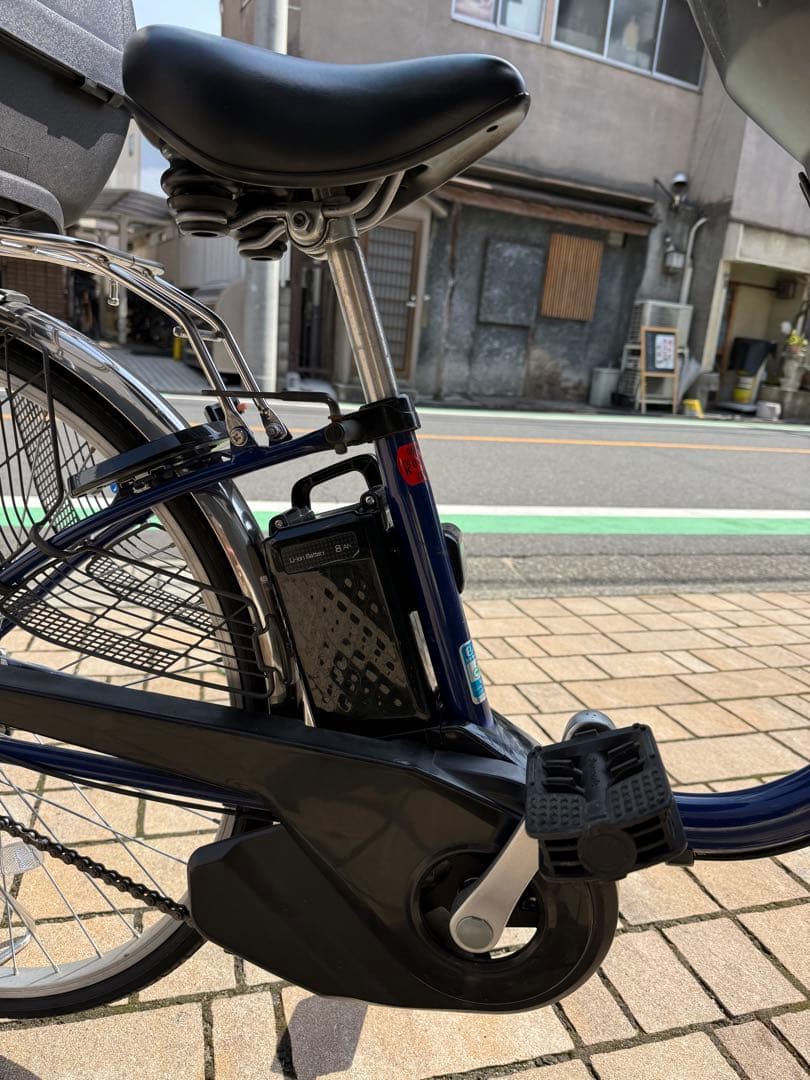 【目黒本町 引取り限定】Panasonic電動アシスト自転車 チャイルドシート付