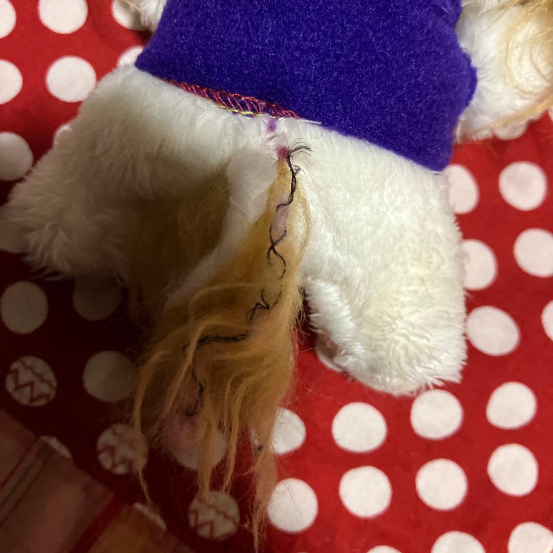 犬ぬいぐるみ シーズー鈴付き 約15cmヤクルトshe'sシーズ　懸賞　非売品