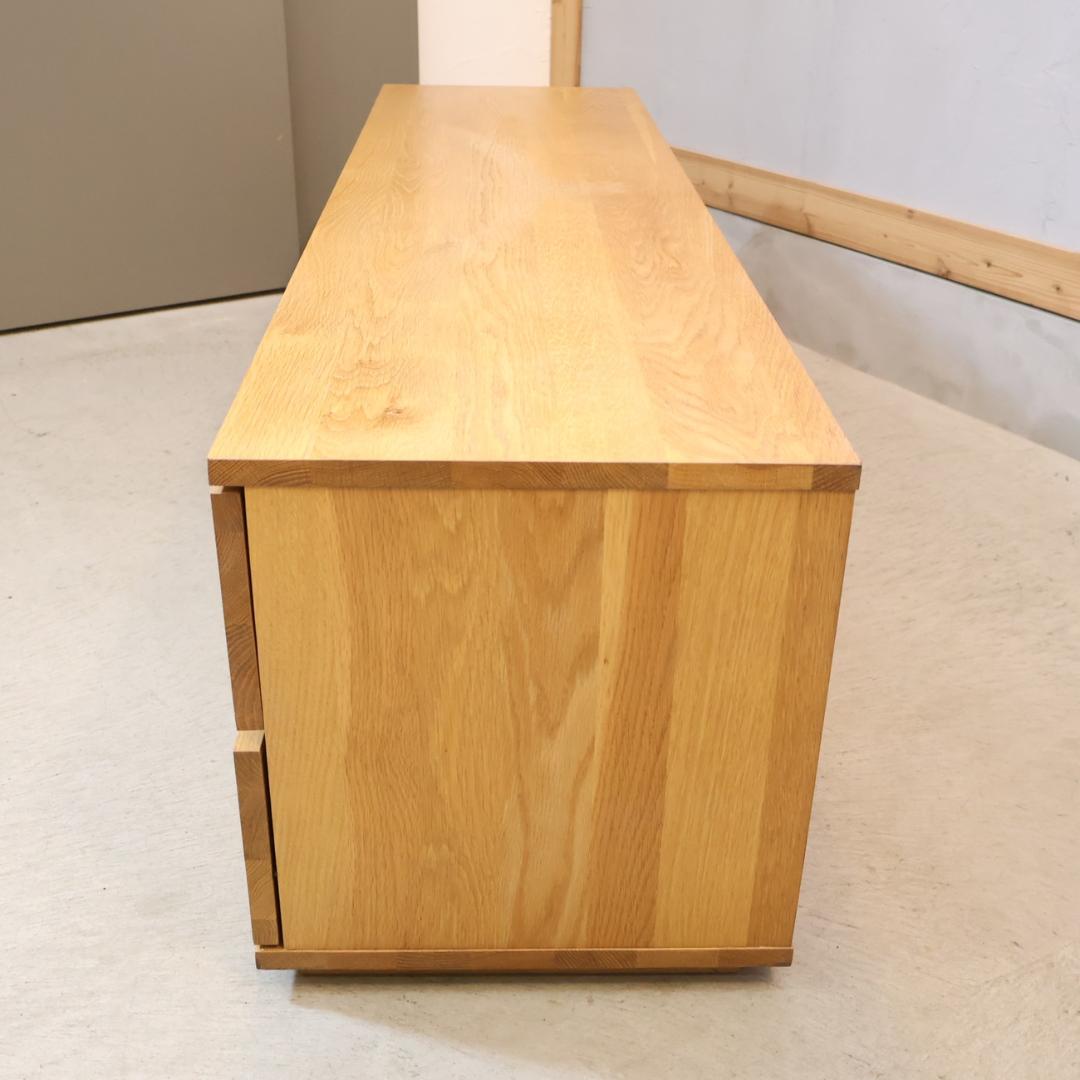 無印良品 MUJI オーク材 AVラック シンプル TVボード 150cm