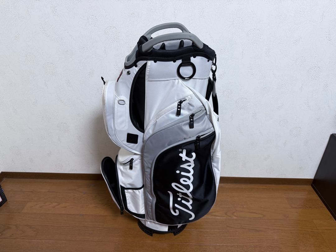Titleist キャディバッグ ホワイト/ブラック