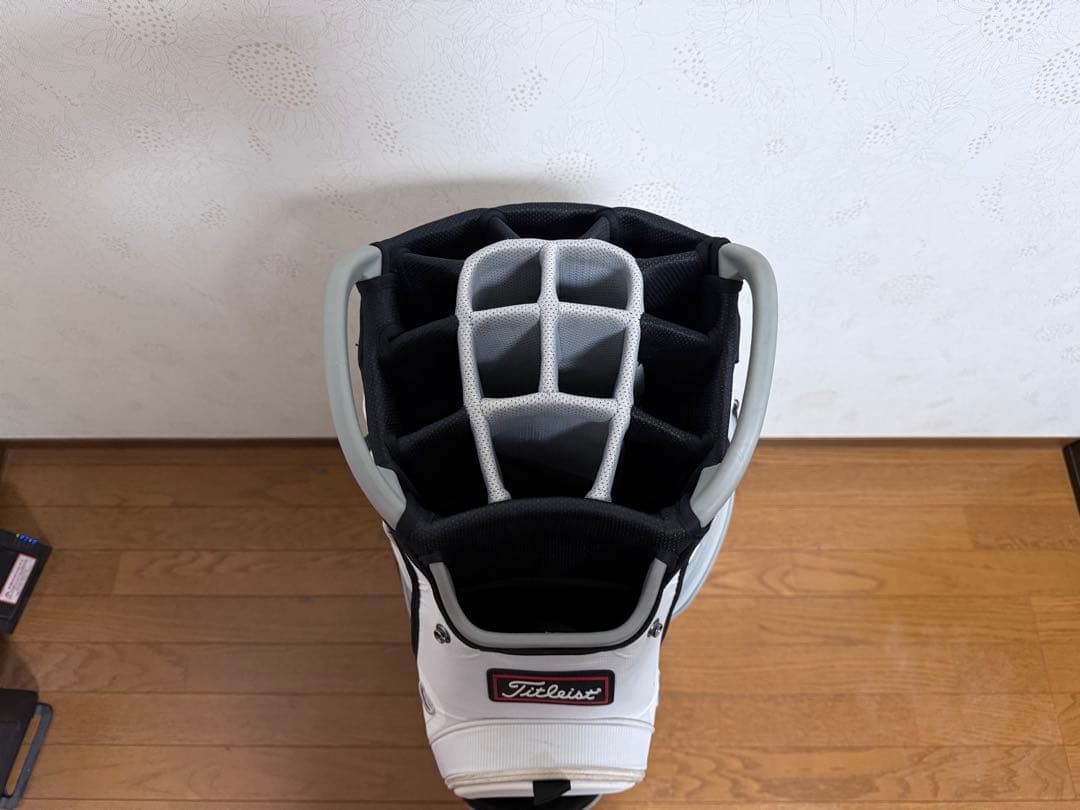 Titleist キャディバッグ ホワイト/ブラック