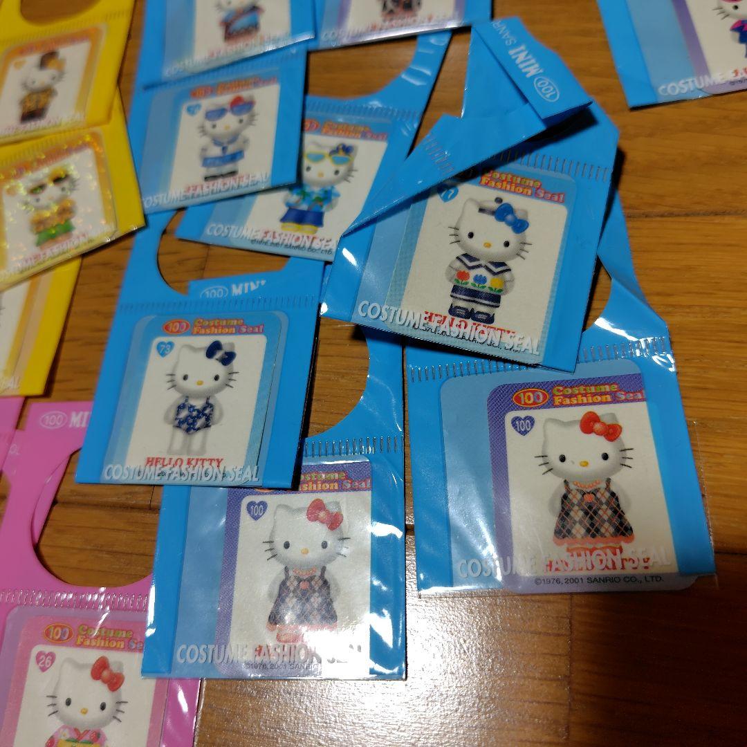 キティ　シール　レア　レトロ