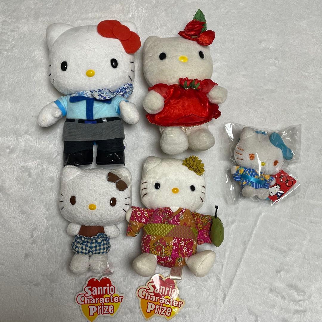 ハローキティ ぬいぐるみ マスコット まとめ売り