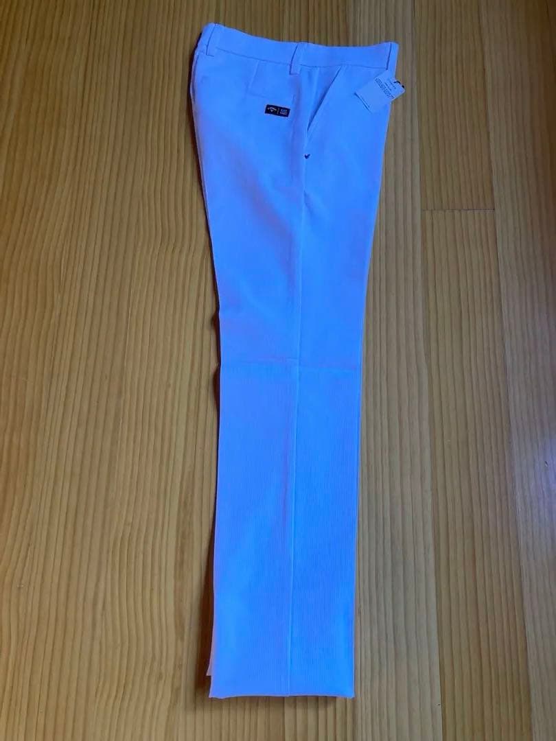 キャロウェイホワイト スリムフィット パンツ 新品